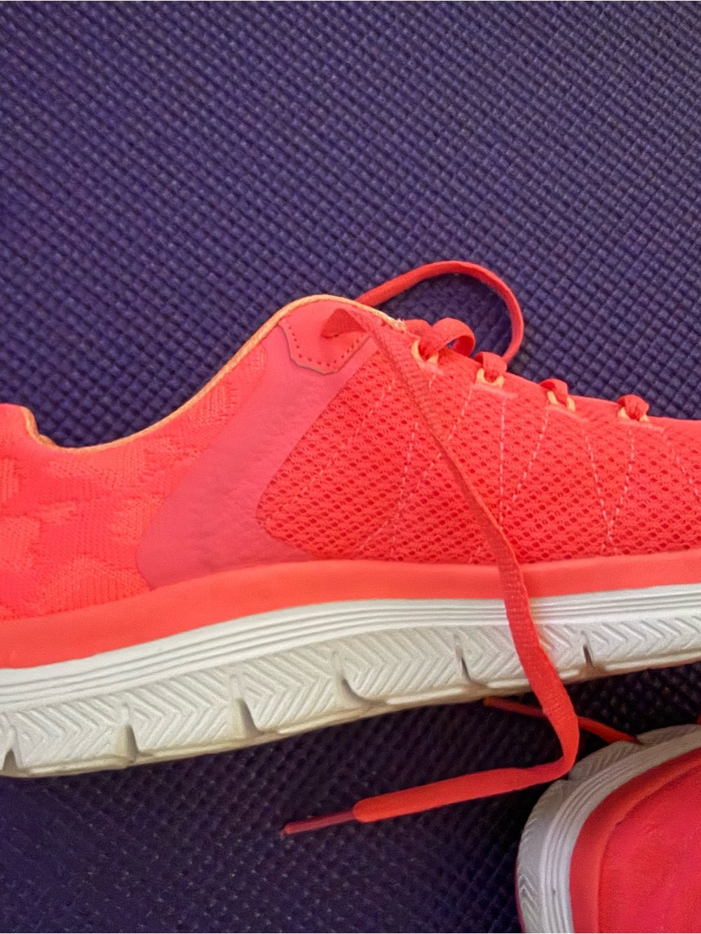 Skechers Women's Bright Pink Athletic Sneakers - Picture 4 of 8